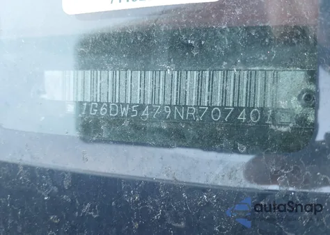 1992 Cadillac Brougham z USA, uszkodzony, nr VIN 1G6DW5479NR707401